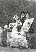 Francisco Goya Hasta la muerte oil